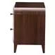 Houston Walnut 2 Drawer Nightstand