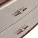 Houston Walnut 2 Drawer Nightstand