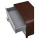 Houston Walnut 2 Drawer Nightstand