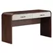 Houston Walnut 2 Drawer Vanity Table