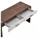Houston Walnut 2 Drawer Vanity Table