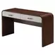 Houston Walnut 2 Drawer Vanity Table