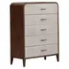 Houston Walnut 5 Drawer Chest