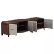 Houston Walnut 80" Media Cabinet