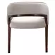 Houston Walnut and Porcini Vanity Chair