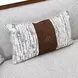 Houston Pebble and Walnut 92" Sofa