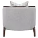Houston Walnut and Pebble Matching Chair