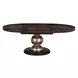 West Kensington Medium Espresso 84" Extendable Oval Dining Table