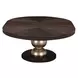 West Kensington Medium Espresso 84" Extendable Oval Dining Table