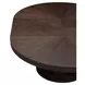 West Kensington Medium Espresso 84" Extendable Oval Dining Table