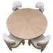 West Kensington Sea Salt Caramel 60" Round Dining Table
