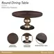 West Kensington Medium Espresso 60" Round Dining Table