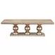 West Kensington Sea Salt Caramel 128" Extendable Rectangular Dining Table