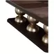 West Kensington Medium Espresso 128" Extendable Rectangular Dining Table