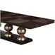 West Kensington Medium Espresso 128" Extendable Rectangular Dining Table