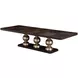 West Kensington Medium Espresso 128" Extendable Rectangular Dining Table