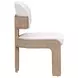West Kensington Buff and Sea Salt Caramel Upholstered Dining Side Chair Set of 2