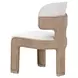West Kensington Buff and Sea Salt Caramel Upholstered Dining Side Chair Set of 2