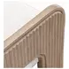 West Kensington Buff and Sea Salt Caramel Upholstered Dining Arm Chair