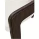West Kensington Buff and Medium Espresso Upholstered Dining Arm Chair