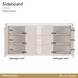 West Kensington Sea Salt Caramel 2 Door Sideboard with LED
