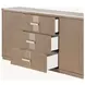 West Kensington Sea Salt Caramel 2 Door Sideboard with LED
