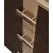 West Kensington Medium Espresso 2 Door Sideboard with LED