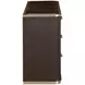 West Kensington Medium Espresso 2 Door Sideboard with LED