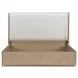 West Kensington Buff and Sea Salt Caramel Upholstered Platform Bedroom Set