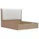 West Kensington Buff and Sea Salt Caramel Upholstered Platform Bedroom Set