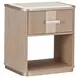 West Kensington Sea Salt Caramel 1 Drawer Nightstand