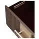 West Kensington Medium Espresso 1 Drawer Nightstand with LED