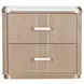 West Kensington Sea Salt Caramel 2 Drawer Nightstand