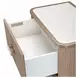 West Kensington Sea Salt Caramel 2 Drawer Nightstand