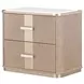 West Kensington Sea Salt Caramel 2 Drawer Nightstand