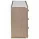 West Kensington Sea Salt Caramel 6 Drawer Dresser with LED