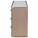 West Kensington Sea Salt Caramel 6 Drawer Dresser with LED
