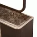 West Kensington Medium Espresso 6 Drawer Dresser with Mirror and LED