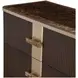 West Kensington Medium Espresso 6 Drawer Dresser with LED