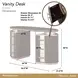 West Kensington Medium Espresso Vanity