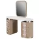 West Kensington Sea Salt Caramel Vanity with Mirror