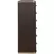 West Kensington Medium Espresso 6 Drawer Highboy Chest