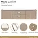 West Kensington Sea Salt Caramel 80" TV Stand