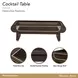 West Kensington Medium Espresso Rectangular Cocktail Table