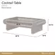West Kensington Medium Espresso Rectangular Cocktail Table