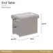 West Kensington Medium Espresso Rectangular End Table