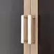 West Kensington Sea Salt Caramel 2 Door Display Cabinet