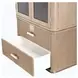 West Kensington Sea Salt Caramel 2 Door Display Cabinet