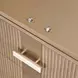 West Kensington Sea Salt Caramel 2 Door Display Cabinet