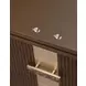 West Kensington Medium Espresso 2 Door Display Cabinet